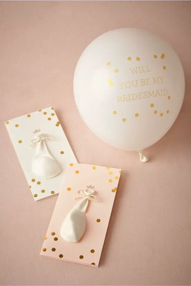 Bridesmaid Proposal Ideas : Pop-the-question maid cards by BHLDN