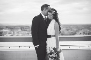 Cute black and white wedding photo - Alicia Lucia Photography