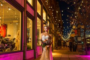 Downtown dever bridal pictures - Kristopher Lindsay Photography
