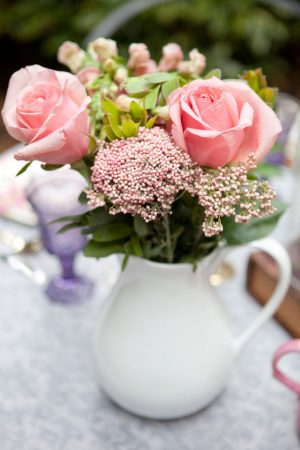 Floral wedding arrangement - Claudia McDade Photography