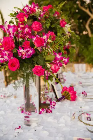 Floral wedding centerpieces - Manuela Stefan Photography