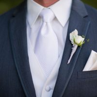 Groom boutonniere - Three16 Photography