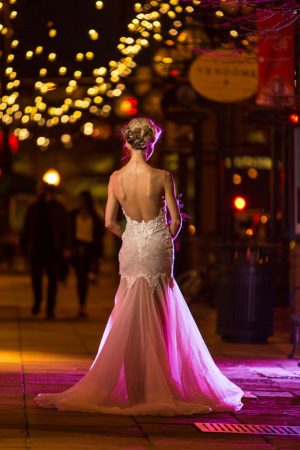 Low back bridal dress - Kristopher Lindsay Photography