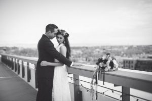 Outdoor bride and groom photo - Alicia Lucia Photography