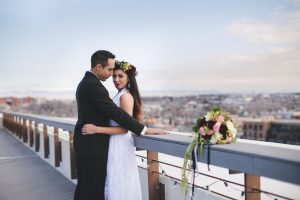 Outdoor romantic wedding photo - Alicia Lucia Photography