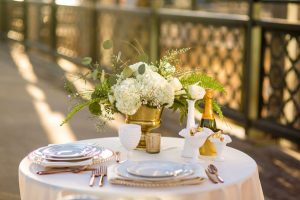 Pretty wedding table-scape - Kristopher Lindsay Photography