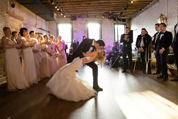 Romantic bride and groom picture - Mark Eric Weddings