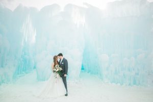 Romantic winter wedding photo - Andrea Simmons Photography LLC