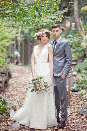 Stylish bride and groom - Claudia McDade Photography