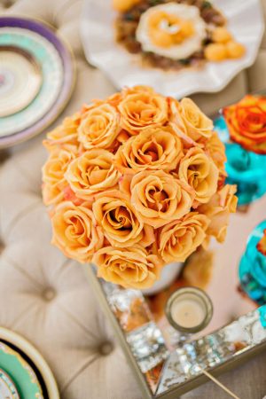 Summer wedding roses - Andie Freeman Photography