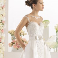 Wedding Dress by Aire Barcelona 2017 Bridal Collection
