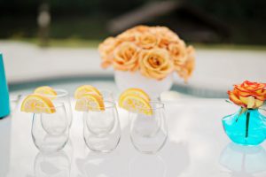 Wedding drink cups - Andie Freeman Photography