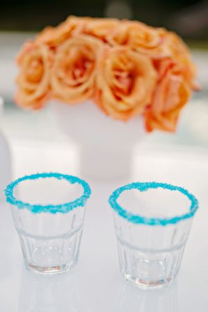 Wedding drink glasses - Andie Freeman Photography