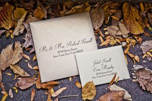 Wedding invitation - Claudia McDade Photography