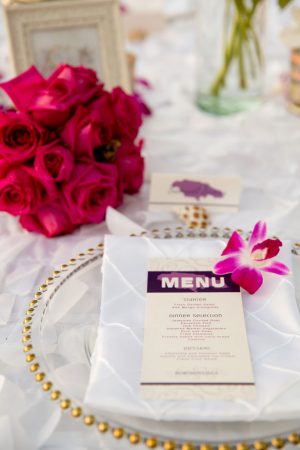 Wedding menu - Manuela Stefan Photography