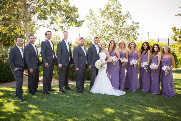 Wedding party picture - Three16 Photography