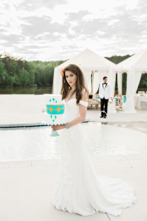 Poolside Wedding - Andie Freeman Photography