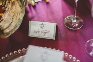 Wedding place card ideas - Alicia Lucia Photography