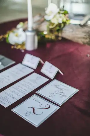 Wedding table number - Alicia Lucia Photography