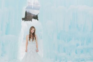 Winter bridal photo ideas - Andrea Simmons Photography LLC