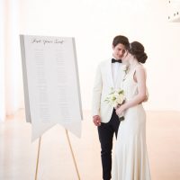 Art deco meets modern wedding - Elizabeth Nord Photography