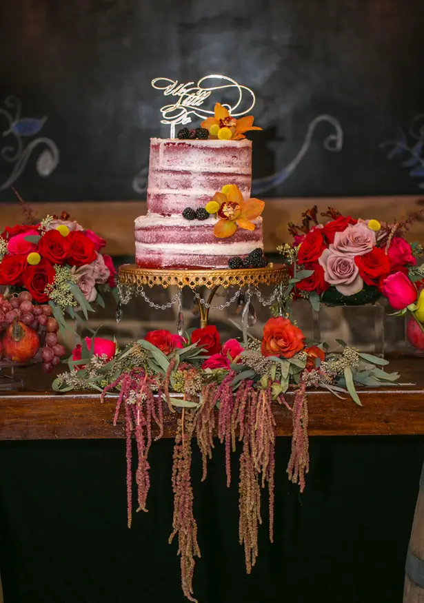 Barely there wedding cake - Aida Malik Photography