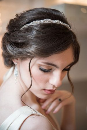Bridal head piece - Elizabeth Nord Photography