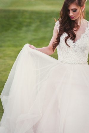 Lace wedding dress - Emily Joanne Wedding Films & Photography