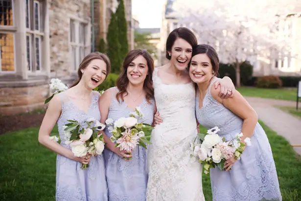 Lavender bridesmaid dresses - Justin Wright Photography