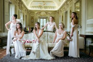Long bridesmaid dresses - David Bastianoni