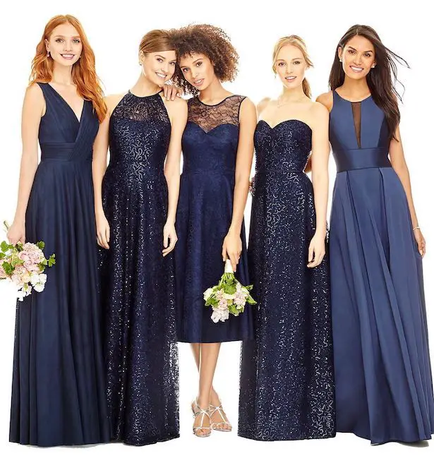 Mismatched Bridesmaid Dresses - The Dessy Group