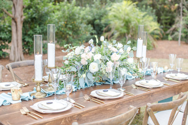 Rustic wedding table-scape ideas - Anna Holcombe Photography