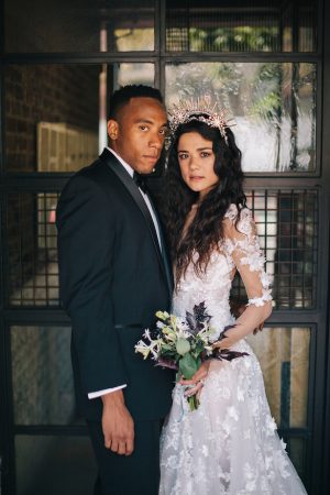 Sophisticated bride and groom -Erika Layne Photography