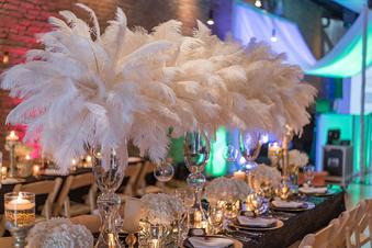 Glamorous Great Gatsby Wedding Inspiration - Belle The Magazine