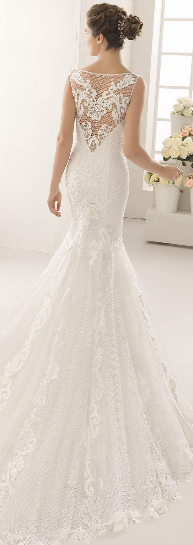Wedding Dress by Aire Barcelona 2017 Bridal Collection
