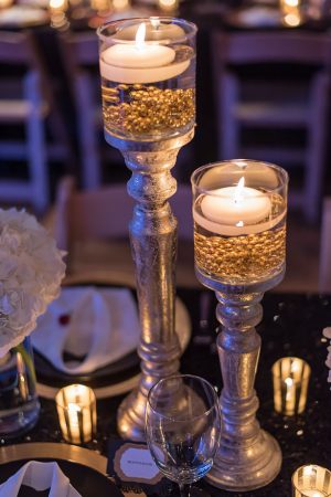 Wedding candle sticks - Rita Wortham photography