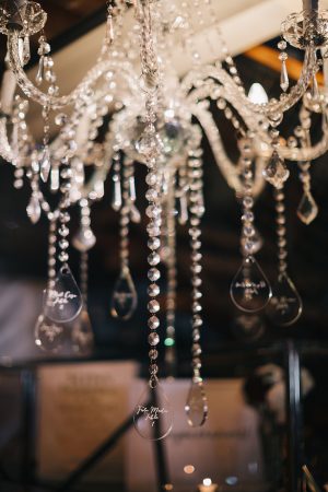 Wedding chandelier -Erika Layne Photography