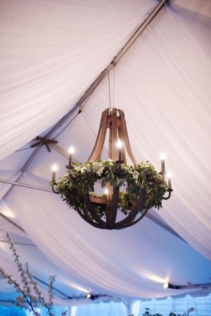 Wedding chandelier - Justin Wright Photography