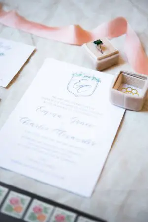Wedding invitation - Elizabeth Nord Photography
