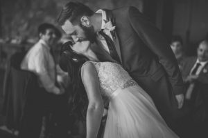 Wedding kiss - Sam Hurd Photography