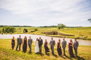 Wedding party picture - Sam Hurd Photography