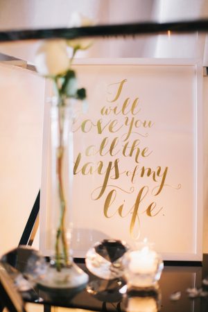 Wedding sign -Erika Layne Photography