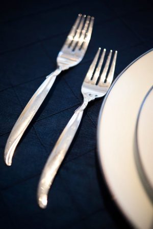 Wedding silverware - Elizabeth Nord Photography