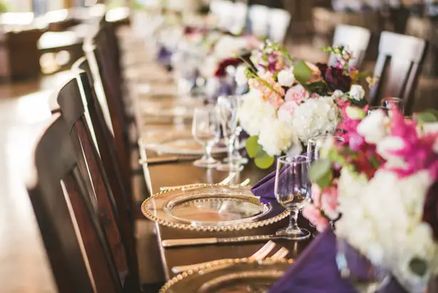 Wedding table-scape - Sam Hurd Photography