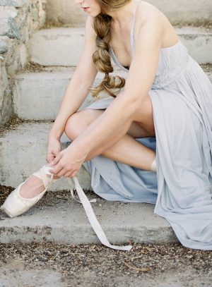 Ballet inspired wedding picture - Ashley Rae Photography