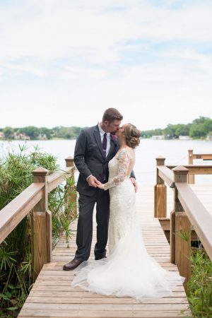 Beautiful outdoor wedding picture - Corner House Photography