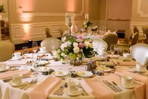 Beautiful wedding tablescape - Katie Whitcomb Photographers