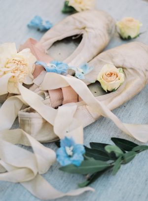 Bridal ballet slippers - Ashley Rae Photography
