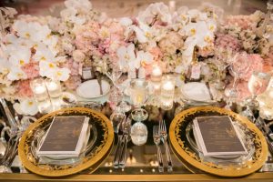 Glamorous wedding tablescape - Lin And Jirsa Photography