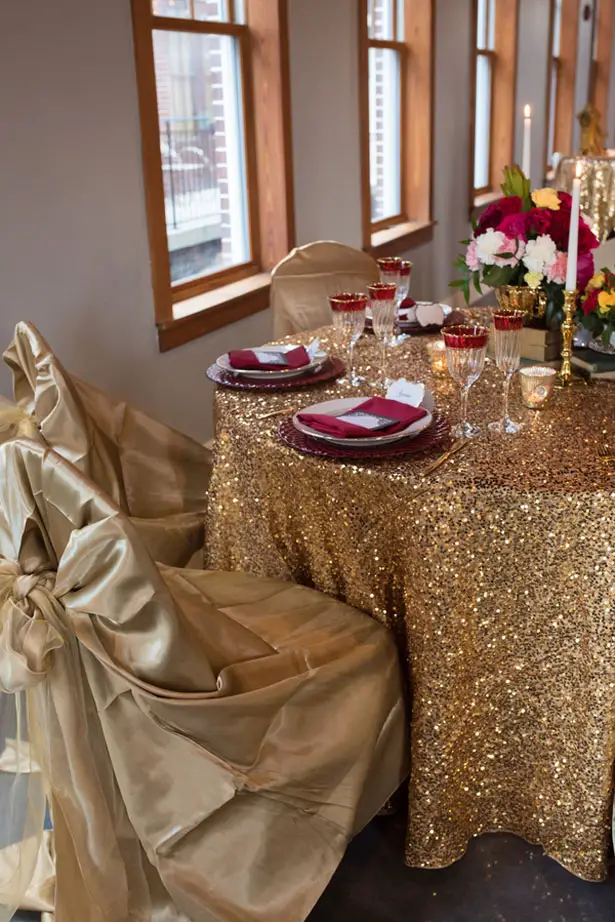 Gold And Red Wedding Decor Corner House Photography Gold And Red Wedding Decor Corner House Photography